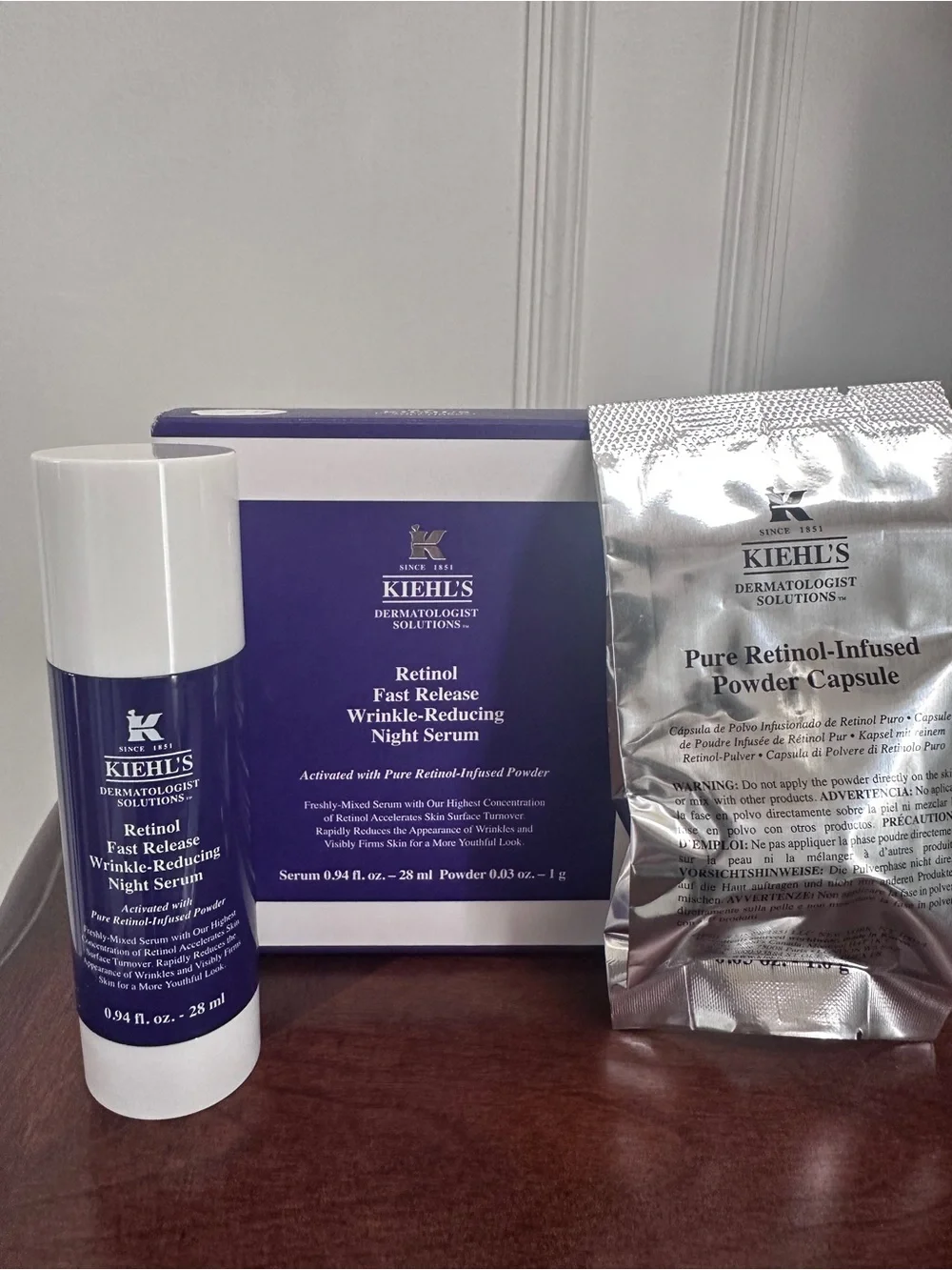 Kiehls retinol serum